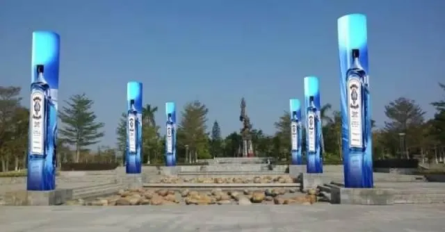 Outdoor cylinder LED screen