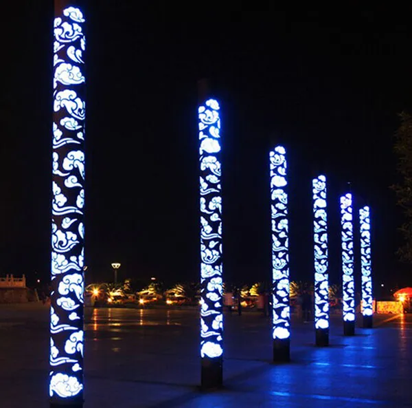 Outdoor Cylindrical LED Display