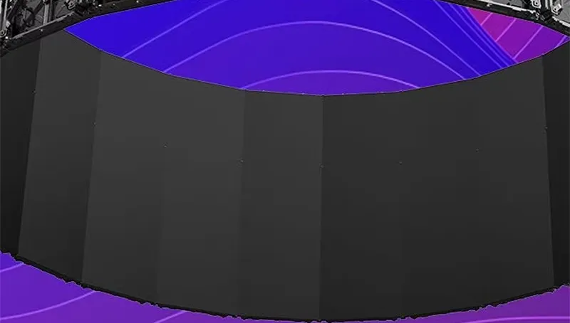 Conventional LED Screen Splicing Can Create Visible Seams