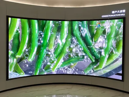 Concave Curve LED Wall