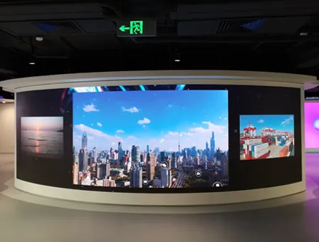 Convex Curve LED Display