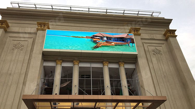 Outdoor P8 LED Digital Board in Cambodia