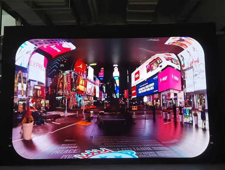 Harbin Institute of Technology Immersive LED CAVE-R