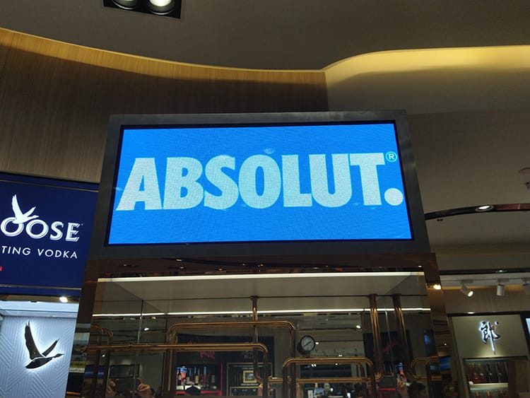 Guangzhou Airport Indoor P1.923 HD LED Display