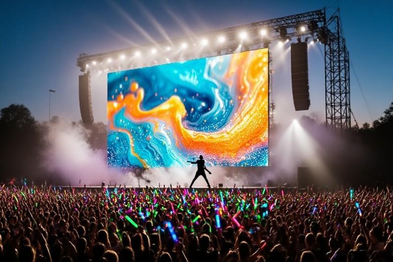 stage LED screen rental